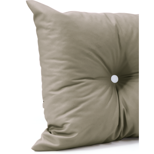 Μαξιλάρι Πλάτης Με 2 Κουμπιά Από Ομπρελόπανο αδιάβροχο kakki χρώμα Μαξιλάρι Πλάτης Με 2 Κουμπιά Από Ομπρελόπανο αδιάβροχο kakki χρώμα