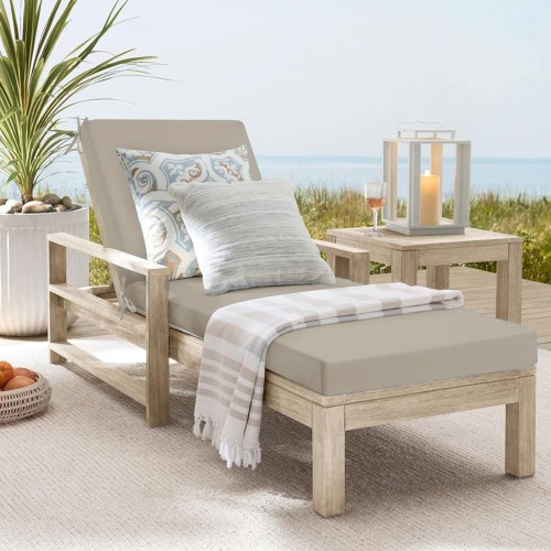 Αδιάβροχο Μαξιλάρι Ξαπλώστρας μονόχρωμο μπέζ Αδιάβροχο Μαξιλάρι Ξαπλώστρας μονόχρωμο μπέζ