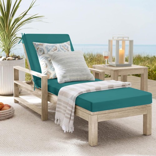 Αδιάβροχο Μαξιλάρι Ξαπλώστρας μονόχρωμο πετρόλ Αδιάβροχο Μαξιλάρι Ξαπλώστρας μονόχρωμο πετρόλ