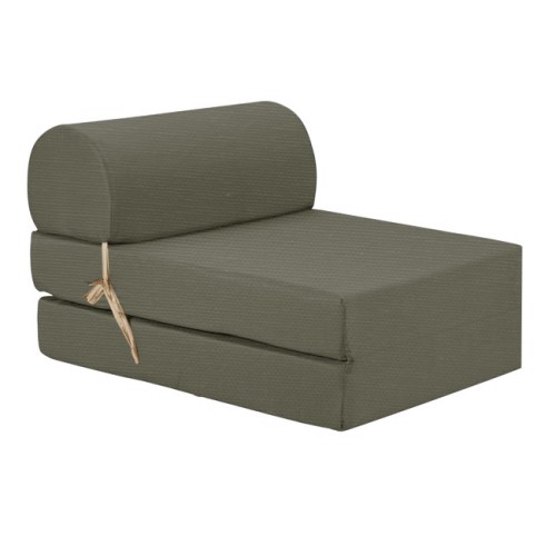 Πολυθρόνα - Κρεβάτι Flip Chair λονέτα ανθρακί χρώμα Florina