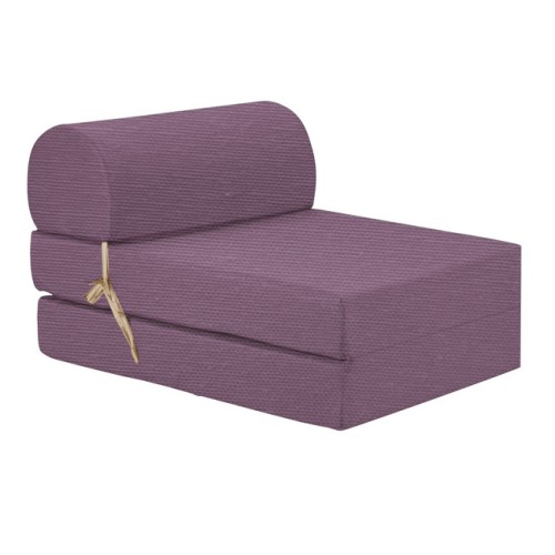 Πολυθρόνα - Κρεβάτι Flip Chair λονέτα μωβ χρώμα Florina