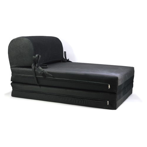 Πολυθρόνα - Κρεβάτι Flip Chair Velure Florina μαύρο