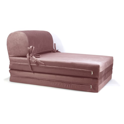 Πολυθρόνα - Κρεβάτι Flip Chair Velure Florina σομόν