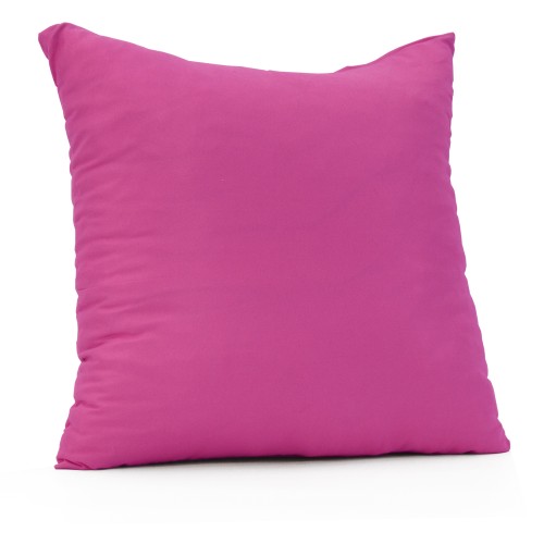 Μαξιλάρι καναπέ - δαπέδου μονόχρωμο φούξια - Ύφασμα κρετόν Μαξιλάρι καναπέ - δαπέδου μονόχρωμο φούξια - Ύφασμα κρετόν