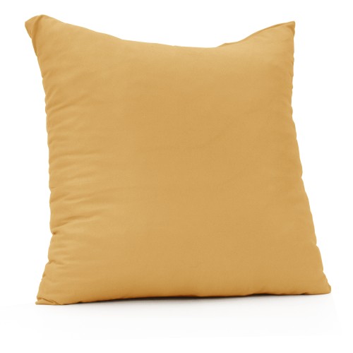 Μαξιλάρι καναπέ - δαπέδου μονόχρωμο πορτοκαλί - Ύφασμα κρετόν Μαξιλάρι καναπέ - δαπέδου μονόχρωμο πορτοκαλί - Ύφασμα κρετόν