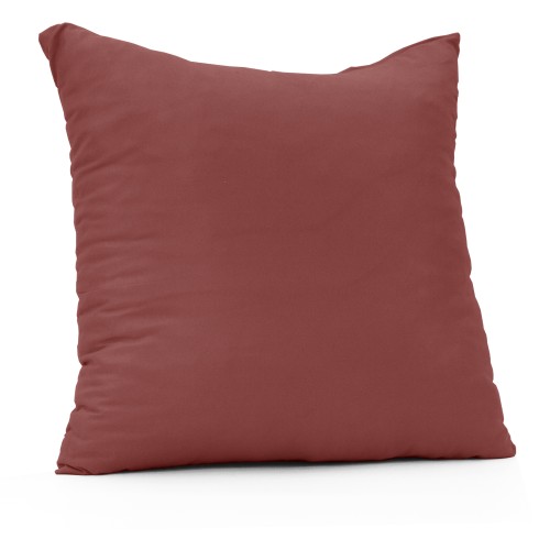 Μαξιλάρι καναπέ - δαπέδου μονόχρωμο σάπιο μήλο σκούρο - Ύφασμα κρετόν Μαξιλάρι καναπέ - δαπέδου μονόχρωμο σάπιο μήλο σκούρο - Ύφασμα κρετόν