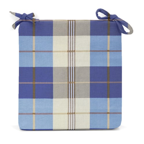 Μαξιλάρι καρέκλας τετράγωνο Σχέδιο Rome Ύφασμα Κρετόν Μαξιλάρι καρέκλας τετράγωνο Σχέδιο Rome Ύφασμα Κρετόν