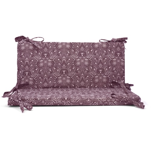 Μαξιλάρι για καναπέδες με κορδόνια στην πλάτη Με Σχέδιο Sefu 301 - Λονέτα Ύφασμα Βυσσινί Με Σχέδιο Μαξιλάρι για καναπέδες με κορδόνια στην πλάτη Με Σχέδιο Sefu 301 - Λονέτα Ύφασμα Βυσσινί Με Σχέδιο