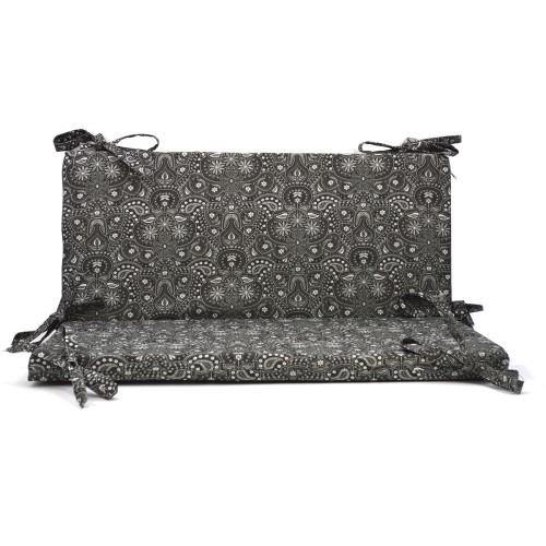 Μαξιλάρι για καναπέδες με κορδόνια στην πλάτη Με Σχέδιο Sefu 850 - Λονέτα Ύφασμα Μαύρο Μαξιλάρι για καναπέδες με κορδόνια στην πλάτη Με Σχέδιο Sefu 850 - Λονέτα Ύφασμα Μαύρο