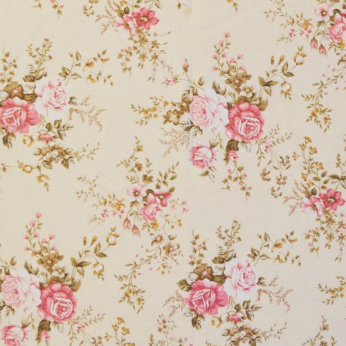 Μαξιλάρι Σχέδιο Floral Rakel 101 λονέτα για παλέτα με κουμπιά - Μπαμπού