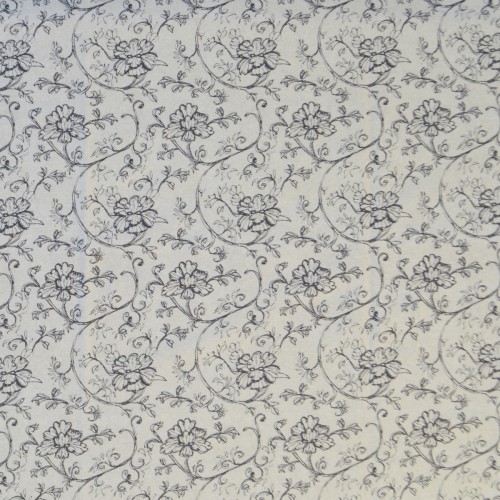 Μαξιλάρα δαπέδου Σχέδιο Μπέζ Με Λουλούδια Sacha 850 - Λονέτα ύφασμα