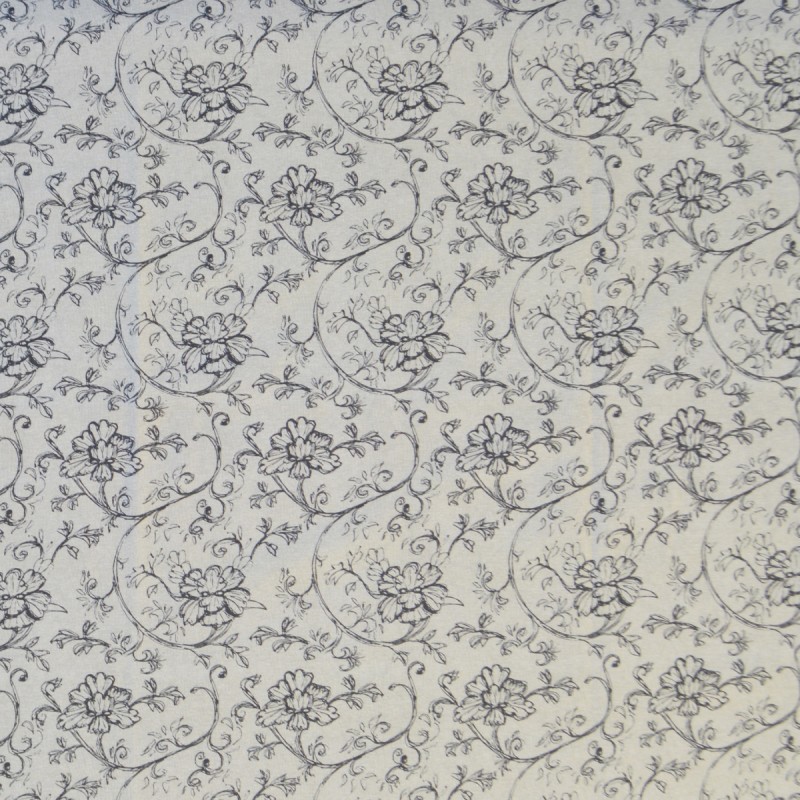 Μαξιλάρι καρέκλας με πλάτη λονέτα σχέδιο Μπέζ Με Λουλούδια Sacha 850 | Mycollection.gr