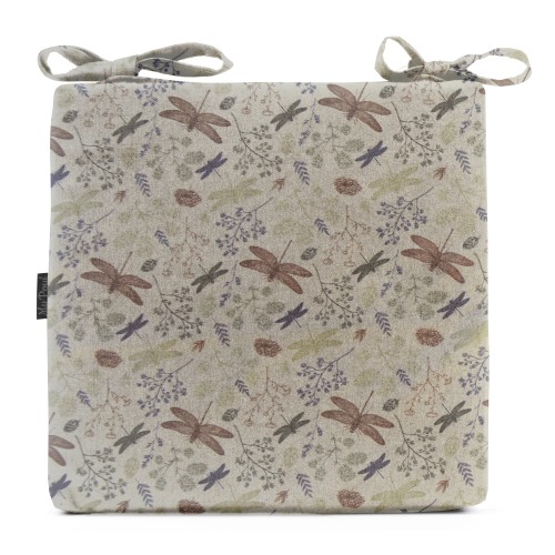 Μαξιλάρι Καρέκλας Με Δέσιμο Με Σχέδιο Tilo 601 - Λονέτα Ύφασμα Μαξιλάρι Καρέκλας Με Δέσιμο Με Σχέδιο Tilo 601 - Λονέτα Ύφασμα