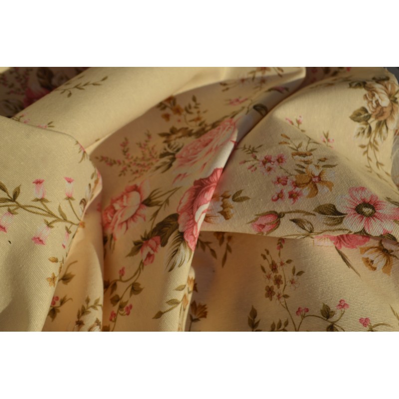 Μαξιλάρι καρέκλας με πλάτη λονέτα σχέδιο Floral Rakel 101 | Mycollection.gr