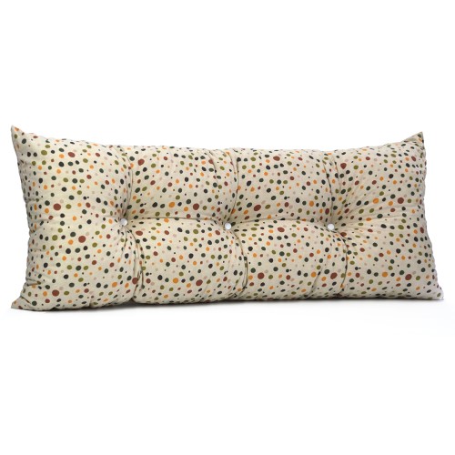 Μαξιλάρι Πλάτης Με 2 Κουμπιά Λονέτα Σχέδιο Πουά Μαξιλάρι Πλάτης Με 2 Κουμπιά Λονέτα Σχέδιο Πουά