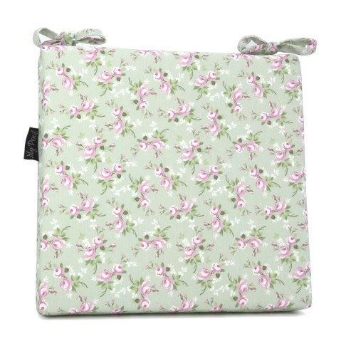 Μαξιλάρι Καρέκλας Με Δέσιμο Με Σχέδιο Abbie - L - Λονέτα Ύφασμα Flowers Μαξιλάρι Καρέκλας Με Δέσιμο Με Σχέδιο Abbie - L - Λονέτα Ύφασμα Flowers