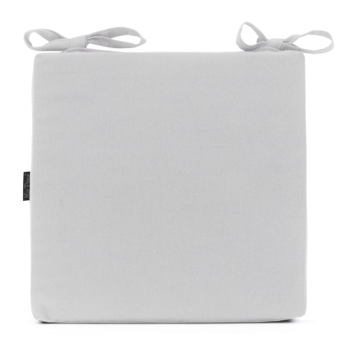 Μαξιλάρι Καρέκλας Με Δέσιμο μονόχρωμο Λευκό - Λονέτα Ύφασμα Μαξιλάρι Καρέκλας Με Δέσιμο μονόχρωμο Λευκό - Λονέτα Ύφασμα