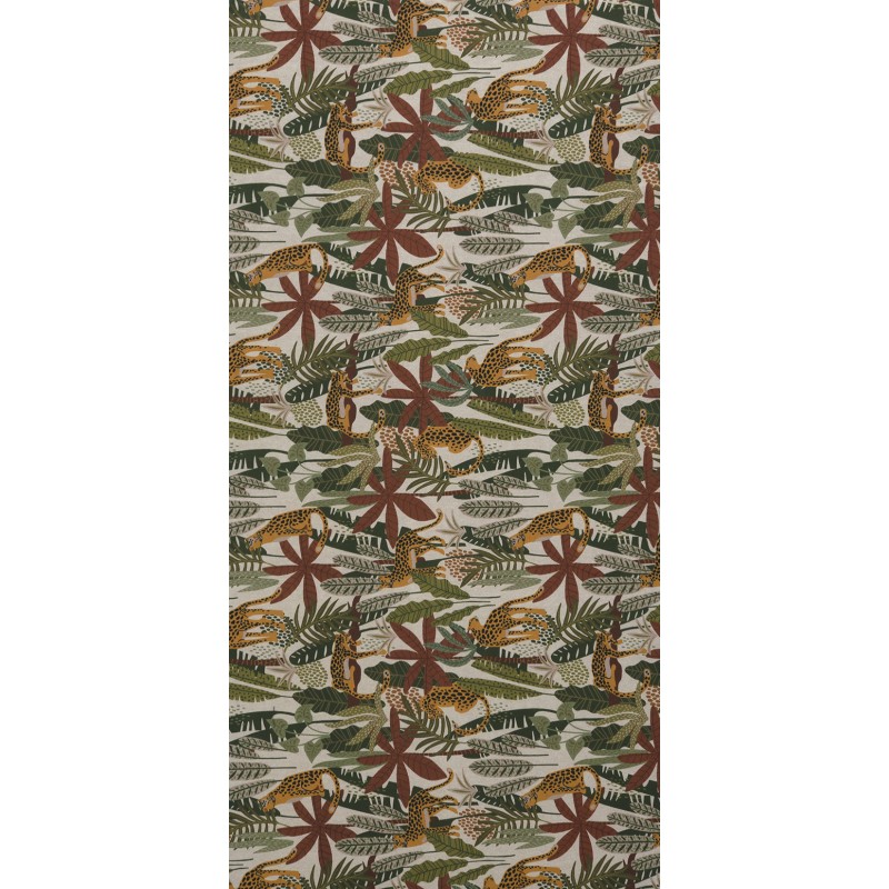 Μαξιλάρι καρέκλας με πλάτη λονέτα Σχέδιο Jungle | Mycollection.gr