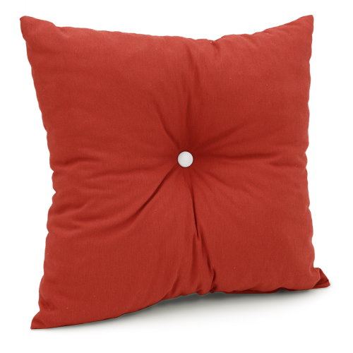 Μαξιλάρι Πλάτης Με 2 Κουμπιά Λονέτα κόκκινη Μαξιλάρι Πλάτης Με 2 Κουμπιά Λονέτα κόκκινη