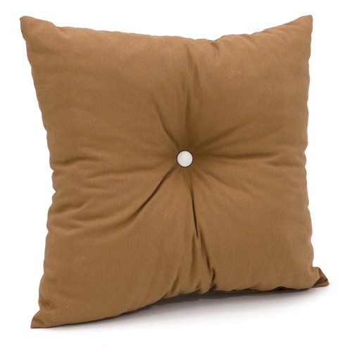 Μαξιλάρι Πλάτης Με 2 Κουμπιά Λονέτα Caramel Μαξιλάρι Πλάτης Με 2 Κουμπιά Λονέτα Caramel