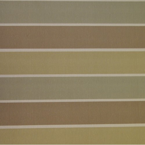 Μαξιλάρι κάθισμα μπαμπού - Λονέτα σχέδιο με ρίγες φαρδιές Μπέζ - Καφέ