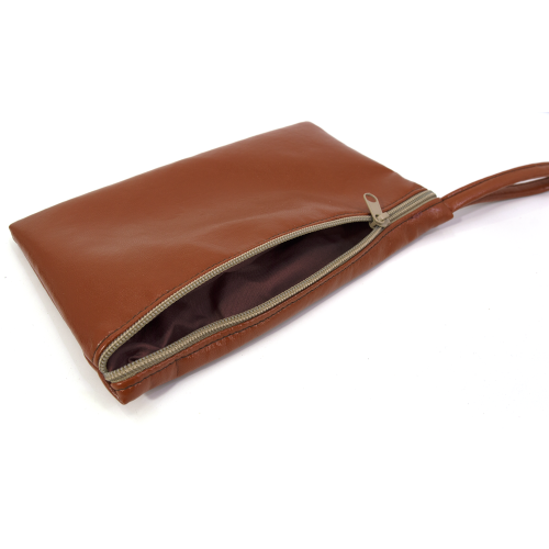 Τσαντάκι - Νεσεσέρ δερματίνη Mineosota Burnt Orange Τσαντάκι - Νεσεσέρ δερματίνη Mineosota Burnt Orange