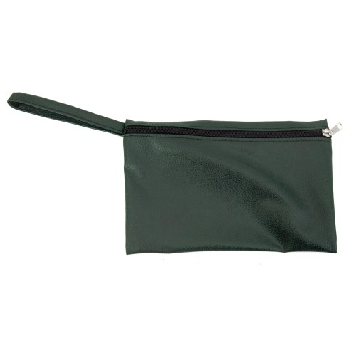 Τσαντάκι - Νεσεσέρ δερματίνη Odario Dark Green