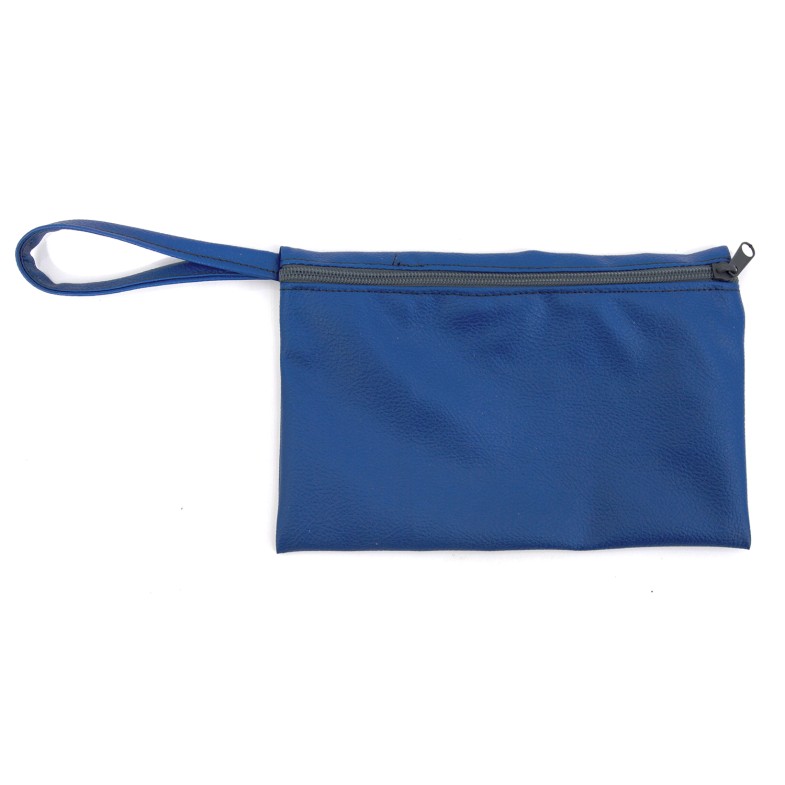 Τσαντάκι - Νεσεσέρ δερματίνη Odario Egyptian Blue | Mycollection.gr