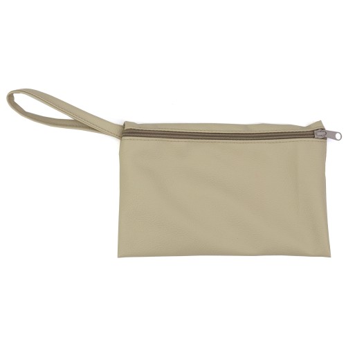 Τσαντάκι - Νεσεσέρ δερματίνη Odario Light Beige