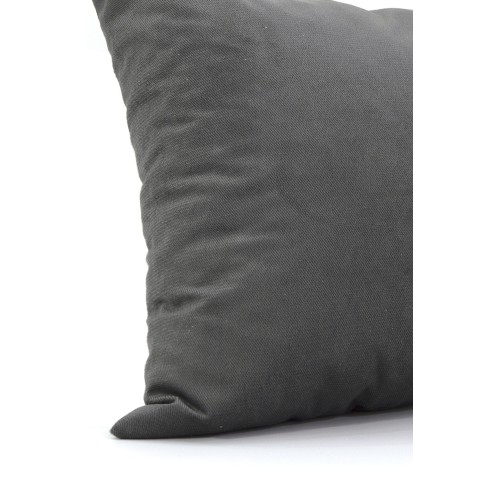 Μαξιλάρι Velure καναπέ - δαπέδου μονόχρωμο Γκρι Μαξιλάρι Velure καναπέ - δαπέδου μονόχρωμο Γκρι