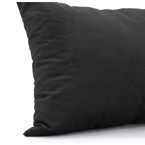 Μαξιλάρι Velure καναπέ - δαπέδου μονόχρωμο Μαύρο Μαξιλάρι Velure καναπέ - δαπέδου μονόχρωμο Μαύρο