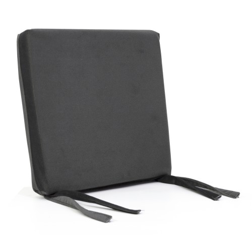 Μαξιλάρι Velure καρέκλας τετράγωνο γκρι χρώμα Μαξιλάρι Velure καρέκλας τετράγωνο γκρι χρώμα