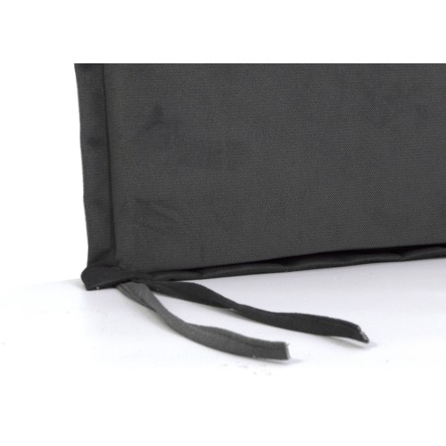 Μαξιλάρι Velure καρέκλας τετράγωνο γκρι χρώμα με αυτιά Μαξιλάρι Velure καρέκλας τετράγωνο γκρι χρώμα με αυτιά