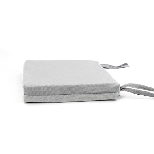 Μαξιλάρι Velure καρέκλας τετράγωνο λευκό χρώμα Μαξιλάρι Velure καρέκλας τετράγωνο λευκό χρώμα