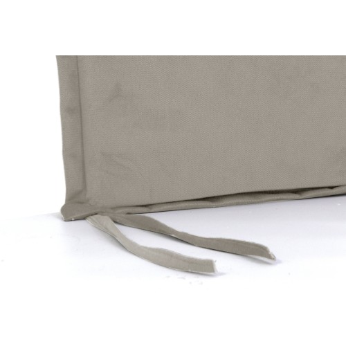 Μαξιλάρι Velure καρέκλας τετράγωνο μπεζ χρώμα με αυτιά Μαξιλάρι Velure καρέκλας τετράγωνο μπεζ χρώμα με αυτιά