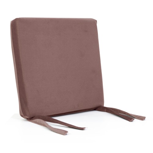 Μαξιλάρι Velure καρέκλας τετράγωνο σομόν χρώμα Μαξιλάρι Velure καρέκλας τετράγωνο σομόν χρώμα