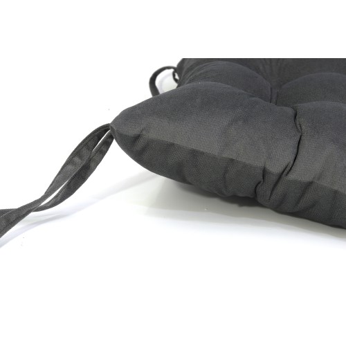 Μαξιλάρι πέταλο Velure κάθισμα μπαμπού - Γκρι Μαξιλάρι πέταλο Velure κάθισμα μπαμπού - Γκρι