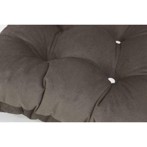 Μαξιλάρι στρογγυλό Velure κάθισμα μπαμπού - Καφέ Μαξιλάρι στρογγυλό Velure κάθισμα μπαμπού - Καφέ