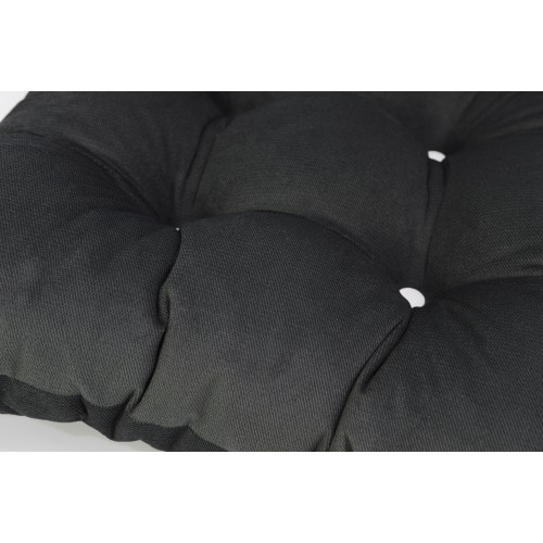 Μαξιλάρι Velure κάθισμα μπαμπού - Μαύρο Μαξιλάρι Velure κάθισμα μπαμπού - Μαύρο