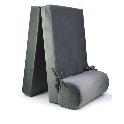 Πολυθρόνα - Κρεβάτι Flip Chair Velure Florina γαλάζιο Πολυθρόνα - Κρεβάτι Flip Chair Velure Florina γαλάζιο