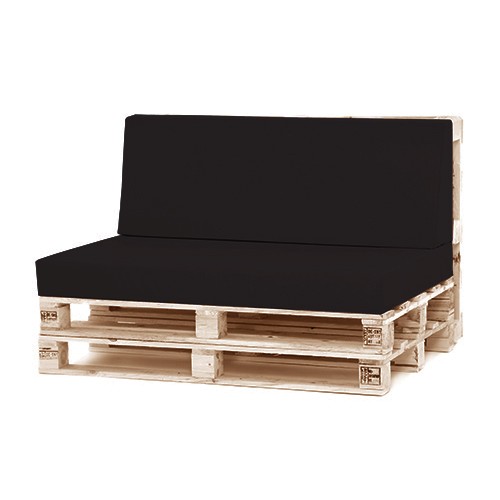 Μαξιλάρι πλάτης τριγωνικό για παλέτα κρετόν μαύρο Μαξιλάρι πλάτης τριγωνικό για παλέτα κρετόν μαύρο