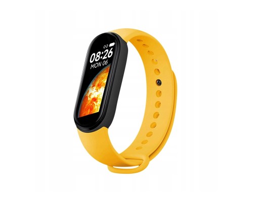 Ρολόι Fitness Tracker με Πιεσόμετρο και Μετρητή Καρδιακών Παλμών Smart Band M7 Χρώματος Κίτρινο SPM M7-Yellow