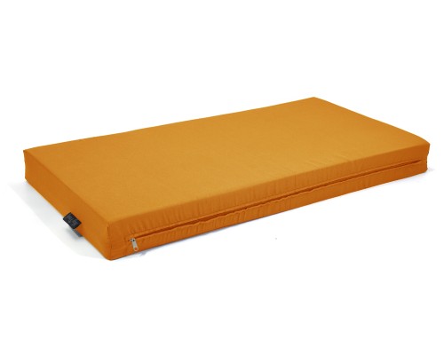 Μαξιλάρι μονόχρωμο πορτοκαλί για παλέτα και ευρωπαλέτα 5cm