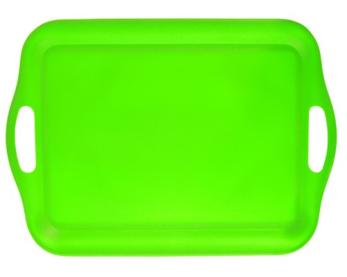 Δίσκος μελαμίνης ορθογώνιος - Λαχανί χρώμα - No 43