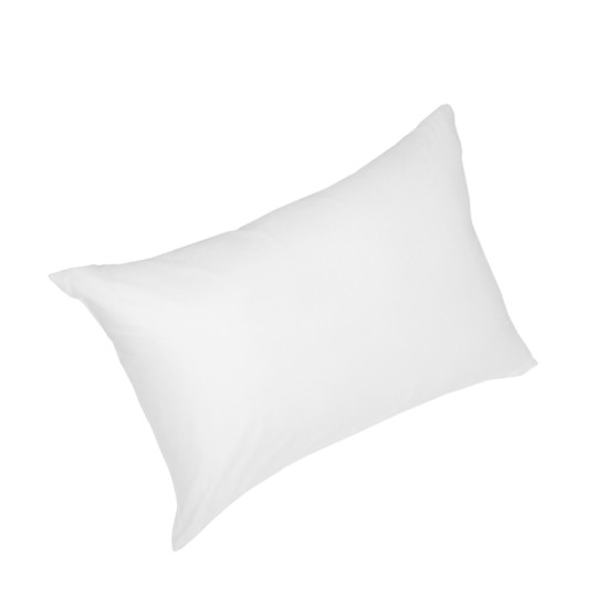 Μαξιλάρι ύπνου 45 x 65 cm αντιαλλεργικό, αφρολέξ 100% σε λευκό χρώμα