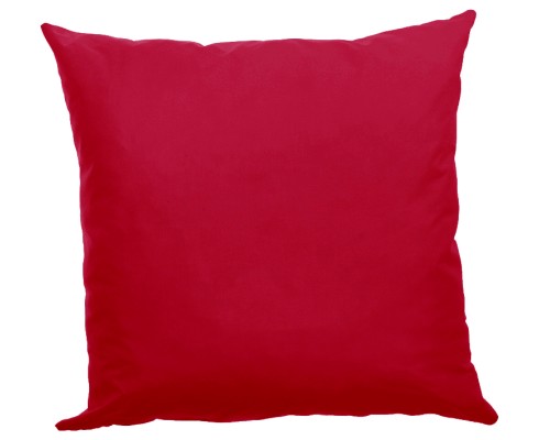 Μαξιλάρα δαπέδου κόκκινη - Μικροφίμπρα 70 x 70 cm