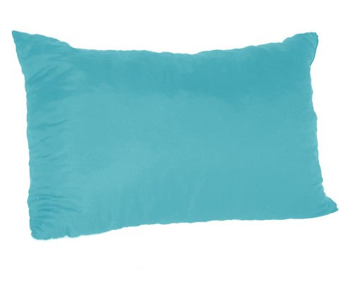 Μαξιλάρι καναπέ - Παγκάκι γαλάζιο μονόχρωμο μακρόστενο 55 x 35 cm