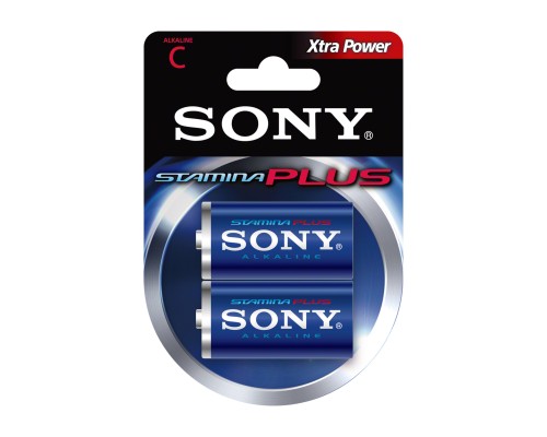 Sony Μπαταρίες Αλκαλικές Μεγάλης Διάρκειας C Σέτ 2 τεμαχίων