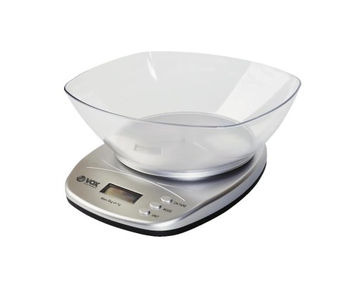 Ζυγαριά Κουζίνας Ψηφιακή 1g/5kg Inox VOX KW 02-01 by ArteLibre