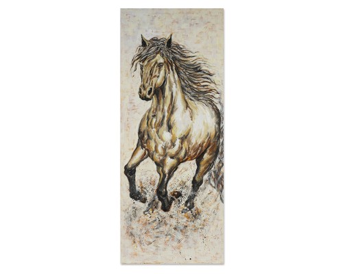 Πίνακας "Άλογο" Καμβάς 60x150x3cm